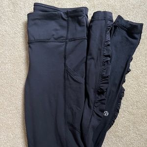 Lululemon 31” Ruched Leggings